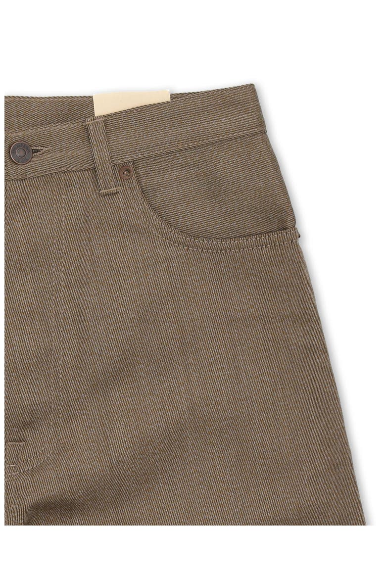 Wide Leg Wool Trousers, Alternate, color, OLIVE