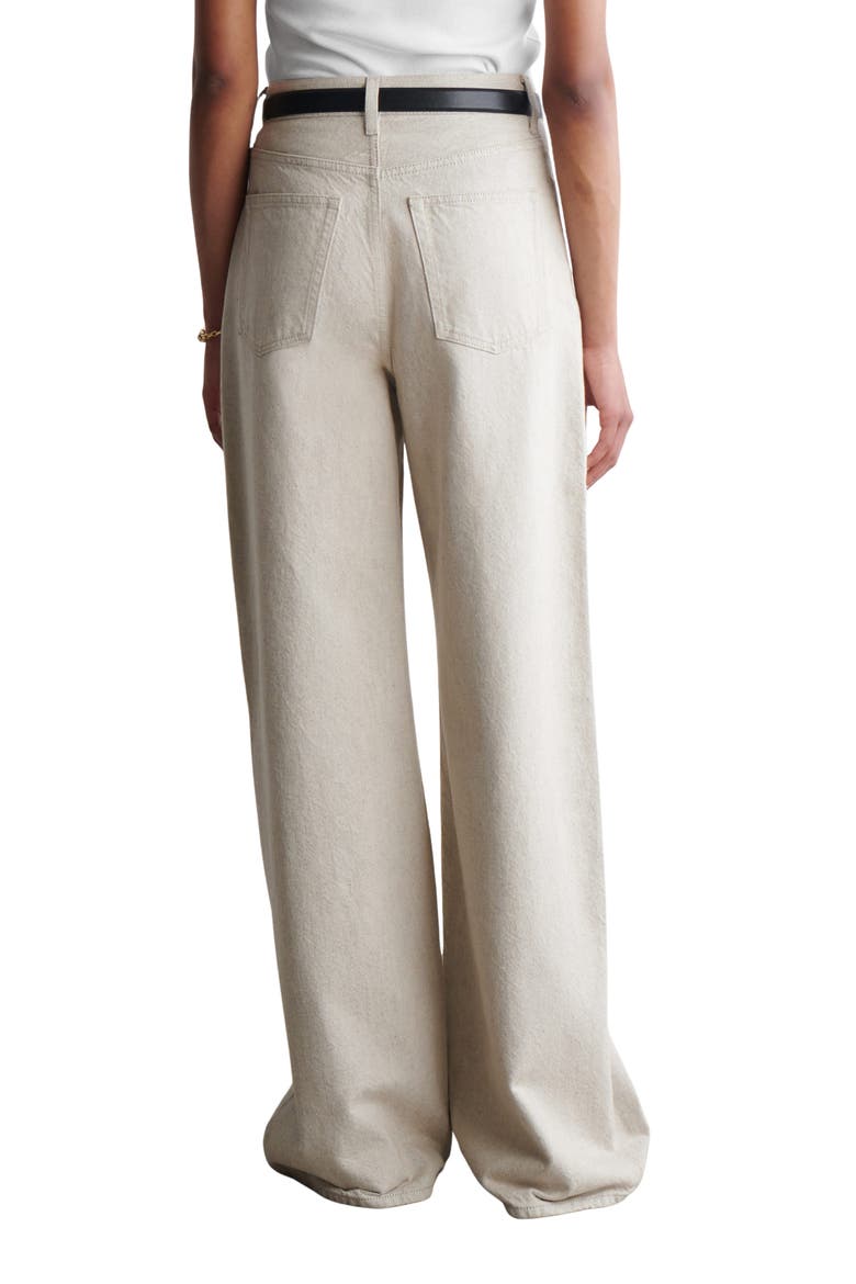 Wide Leg Jeans, Alternate, color, BEIGE DUSTY LIGHT