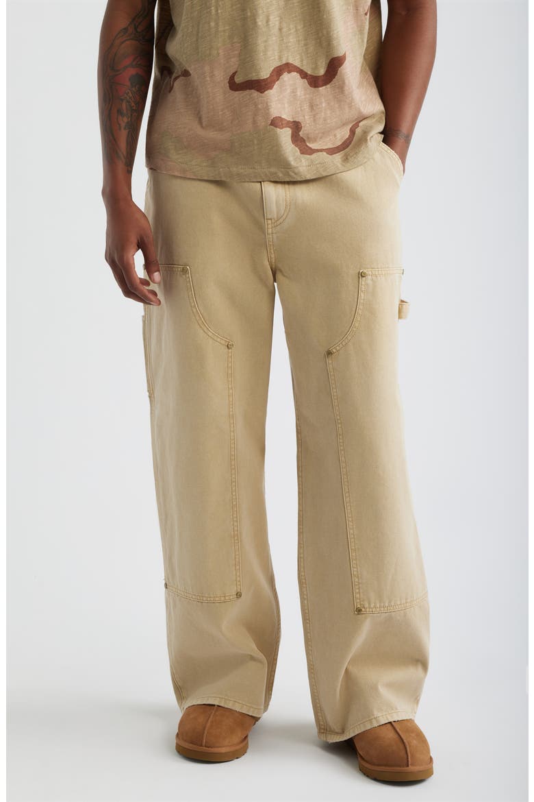 Baggy Industry Pants, Main, color, KHAKI