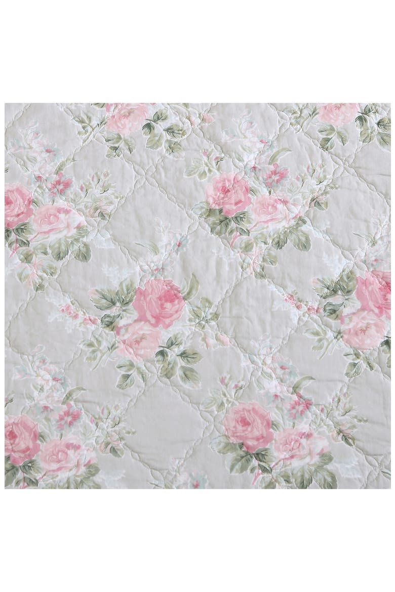 Melany Quilt & Sham Set, Alternate, color, PINK/GREY