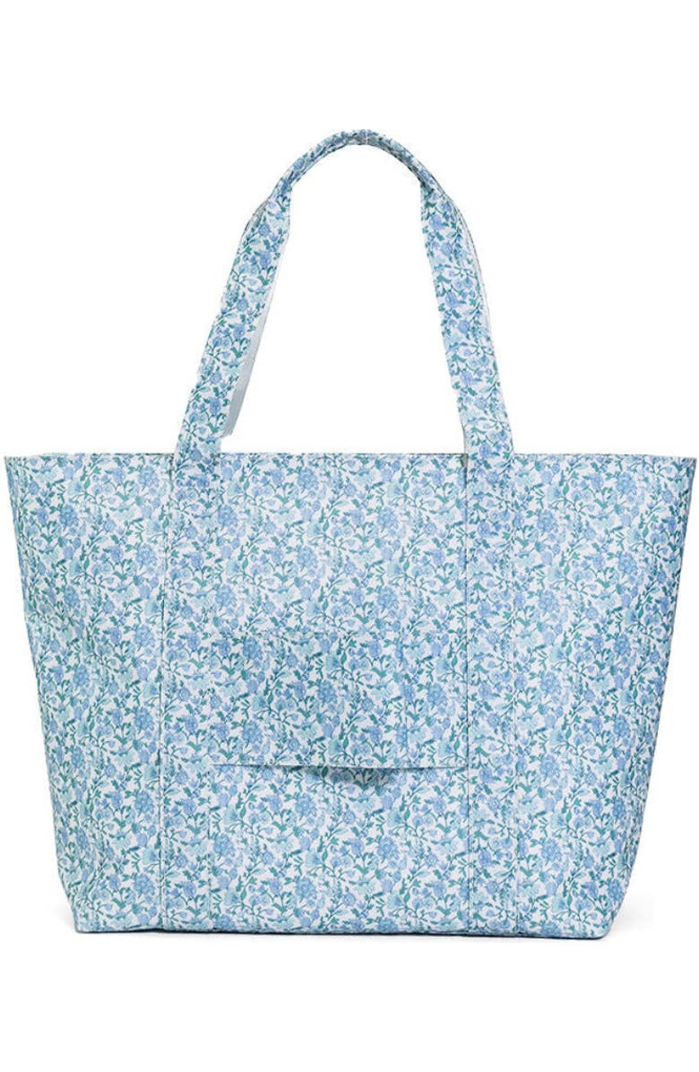 TRVL Design Hamptons Jumbo Tote, Alternate, color, Blue