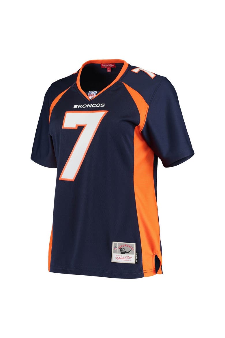 Women's Mitchell & Ness John Elway Navy Denver Broncos Legacy Replica Team Jersey, Alternate, color, Navy