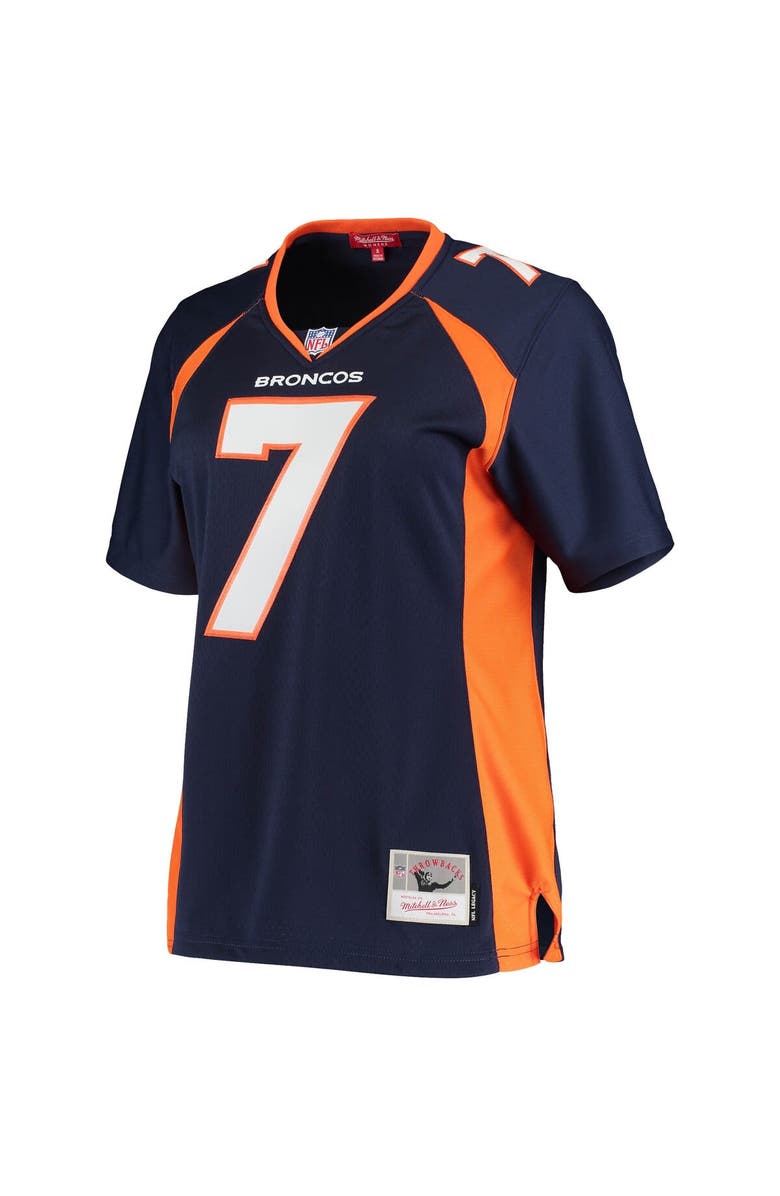 Mitchell & Ness Women's Mitchell & Ness John Elway Navy Denver Broncos Legacy Replica Team Jersey, Alternate, color, Navy