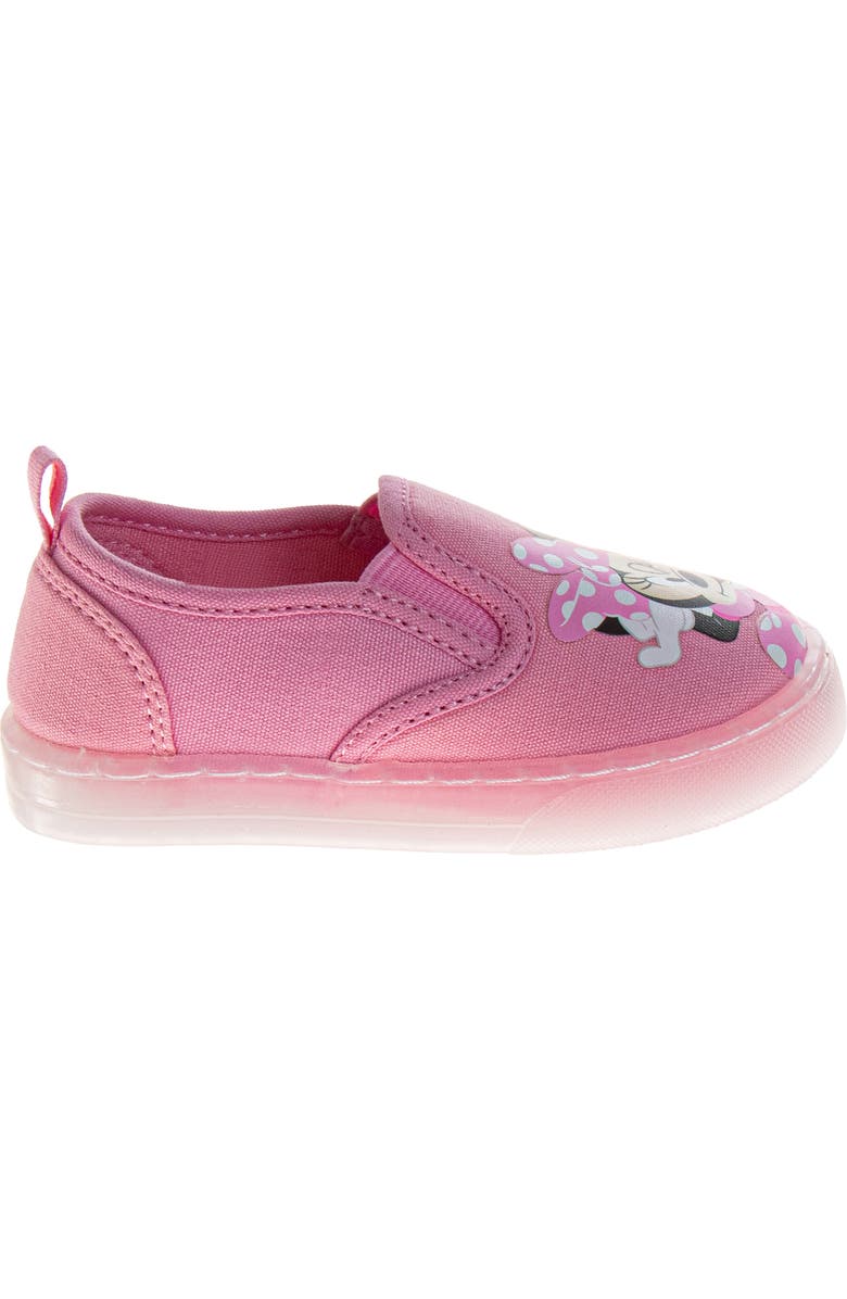 JOSMO x Disney<sup>®</sup> Kids' Minnie Mouse Mismatched Slip-On Sneaker, Alternate, color,