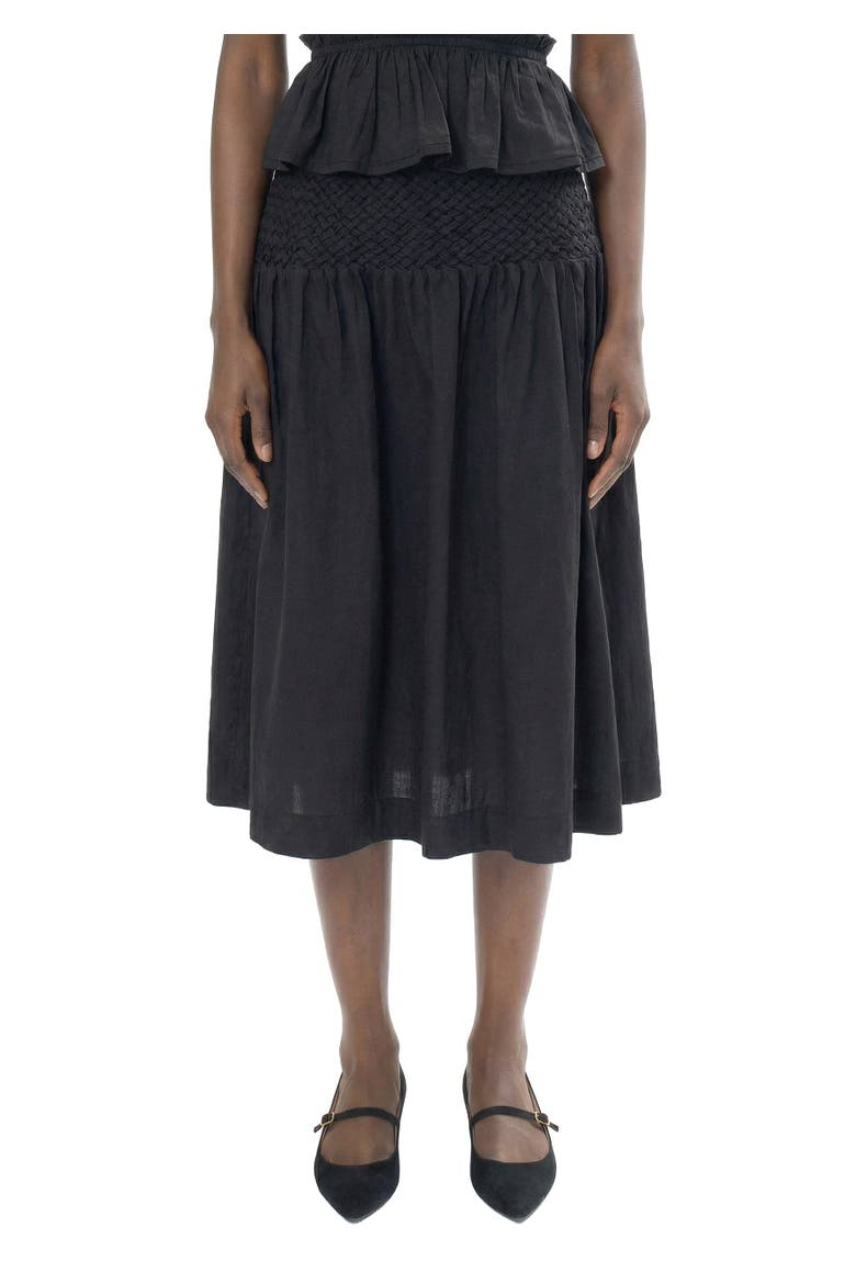 Mira Skirt, Alternate, color, Black