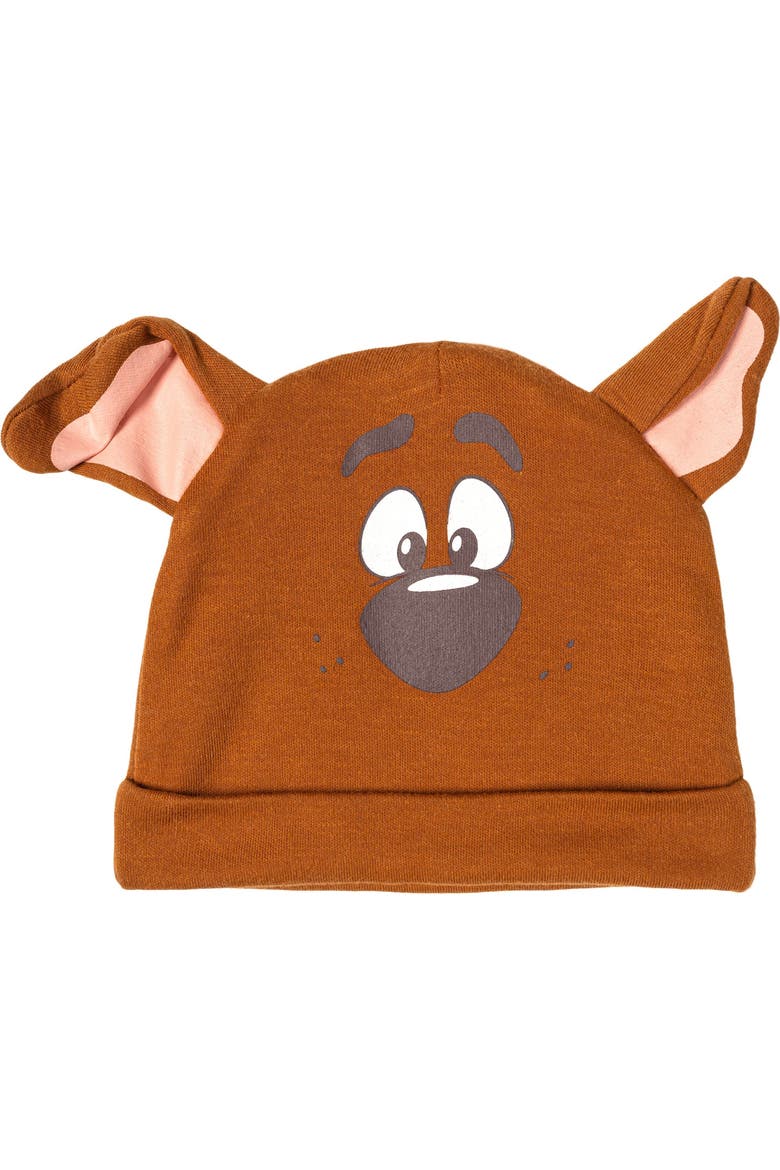 Bodysuit and Hat Set, Alternate, color, Scooby Doo Brown