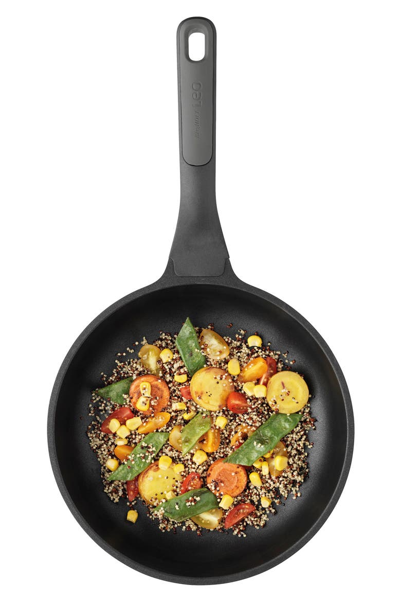 Leo Stone Nonstick 10" Frying Pan, Alternate, color, BLACK