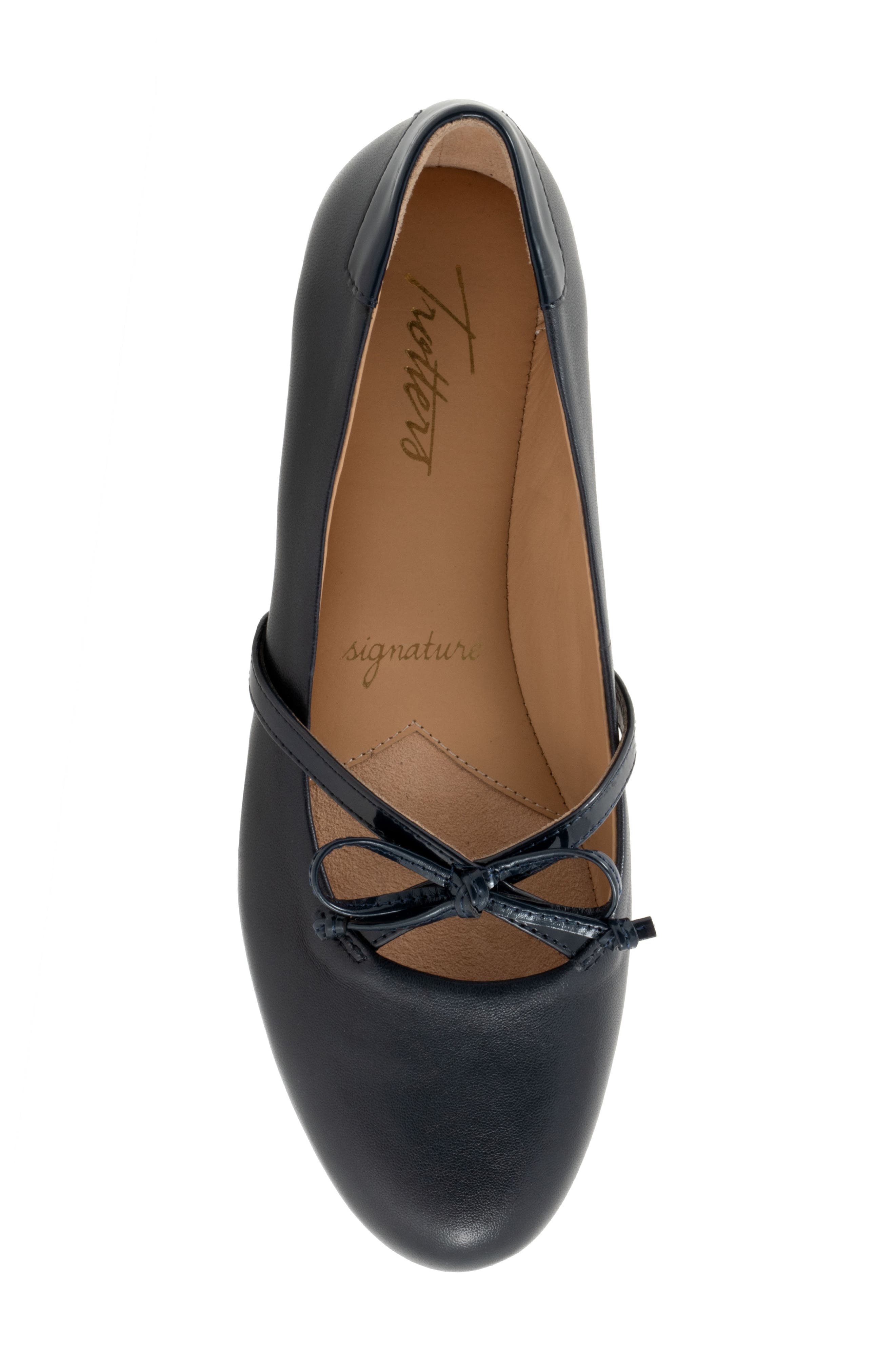 Carissa Ballet Flat, Alternate, color, NAVY