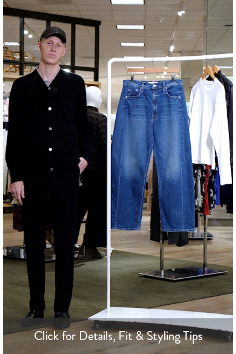 The Full Pipe Flood High Waist Barrel Leg Jeans video