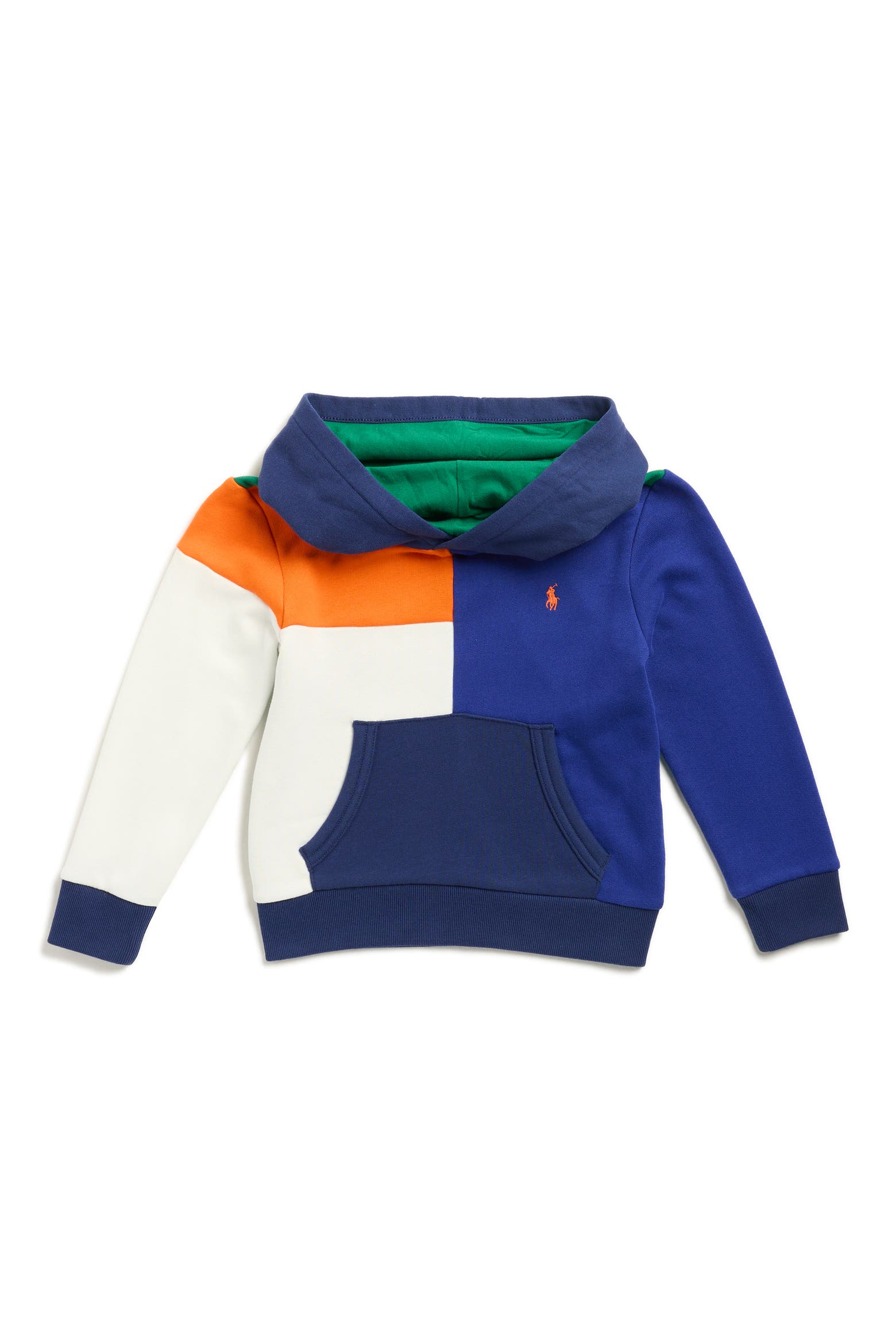 Tech It Ralph Ralph Lauren Kids' Colorblock Hoodie | Nordstromrack