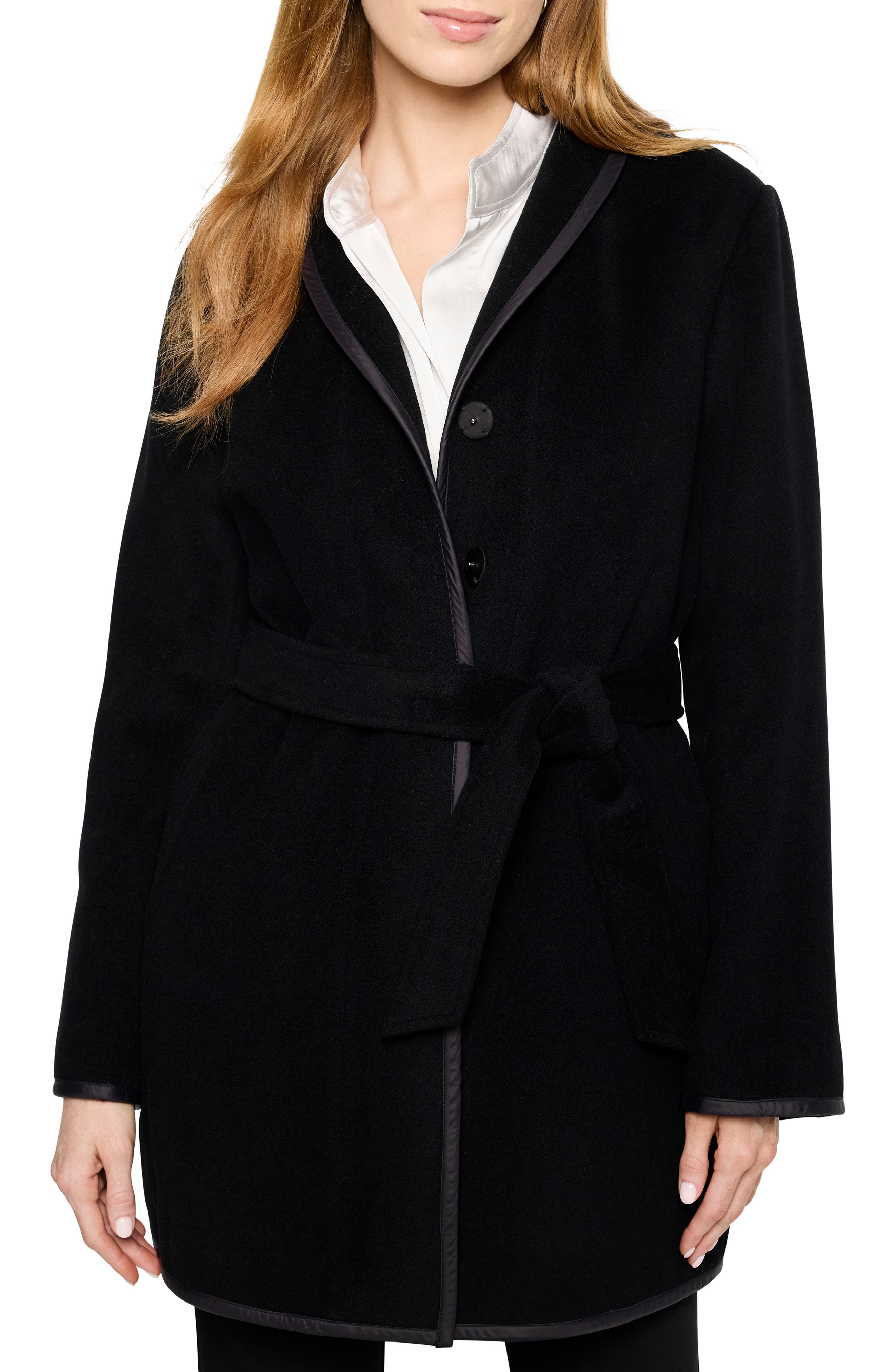 Reversible Belted Coat - image 2