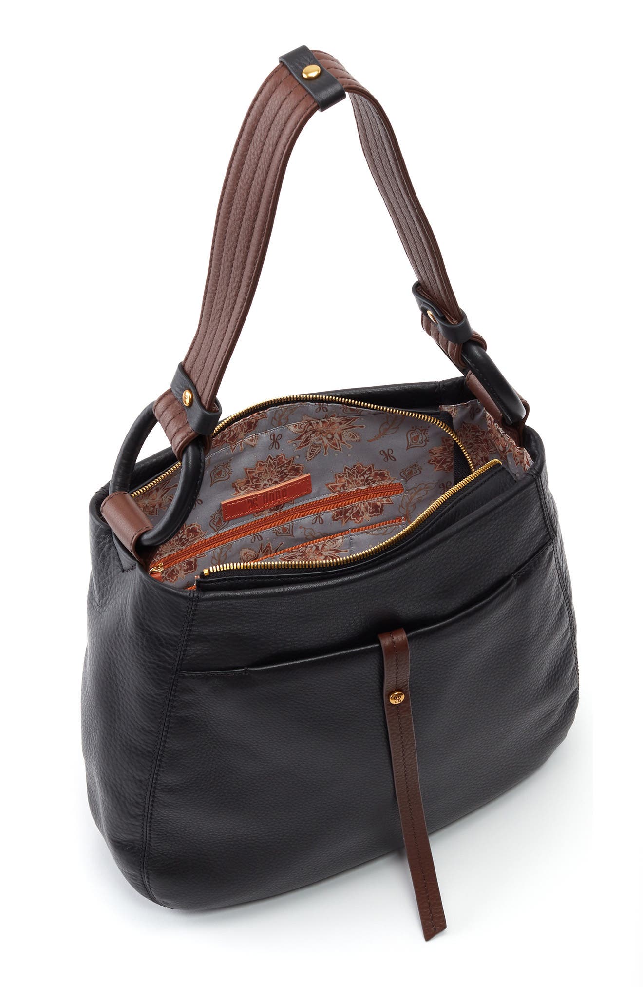HOBO Mirage Leather Shoulder Bag, Alternate, color, 
