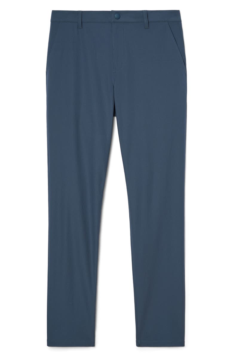 Rhone Commuter Slim Fit Pants, Alternate, color, Dark Teal