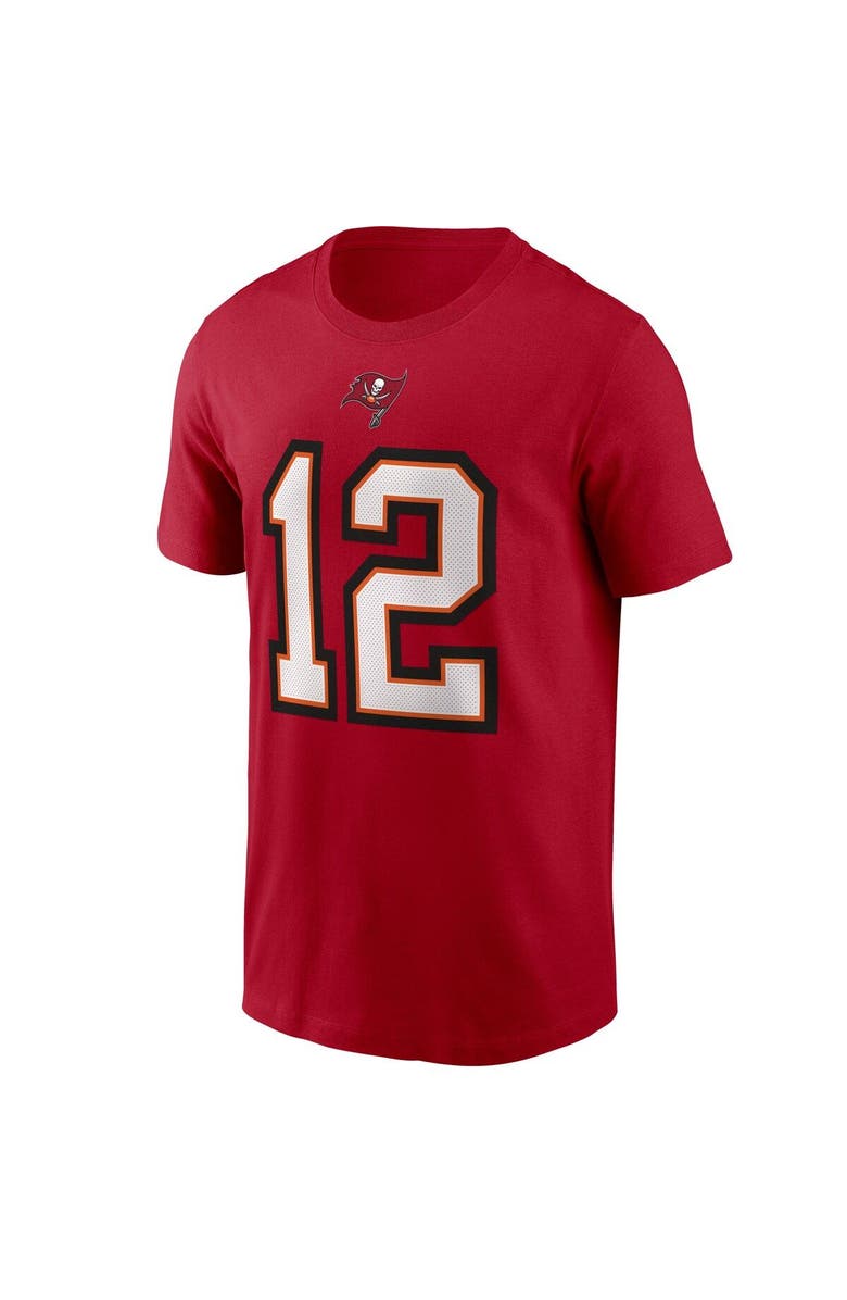 Nike Men's Nike Tom Brady Red Tampa Bay Buccaneers Name & Number T-Shirt, Alternate, color, Red