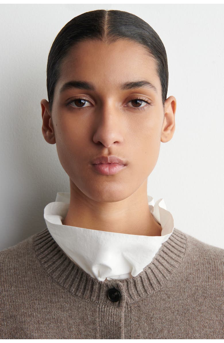 COS Merino Wool Sweater, Alternate, color, Beige Mélange