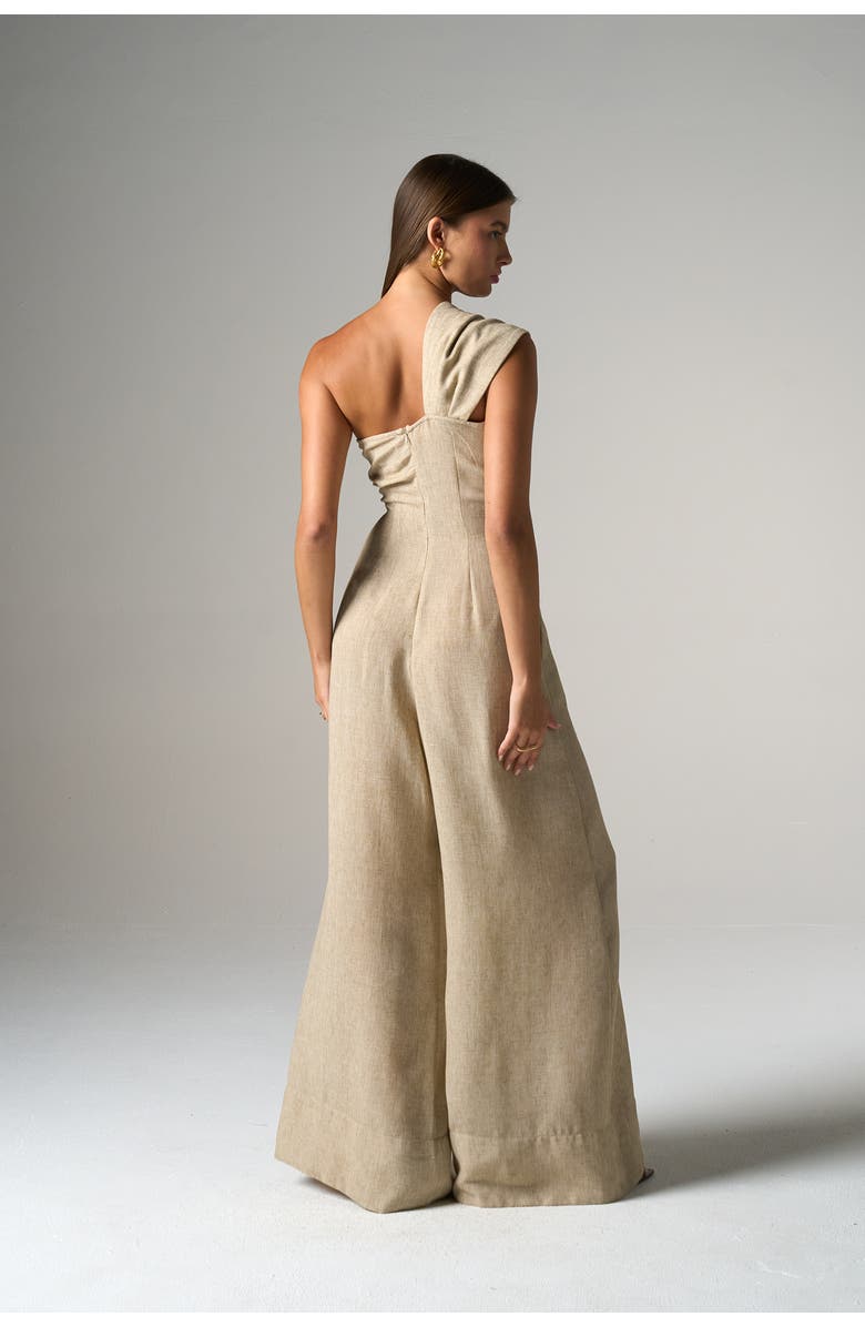 JBQ Eden Jumpsuit, Alternate, color, Parchment