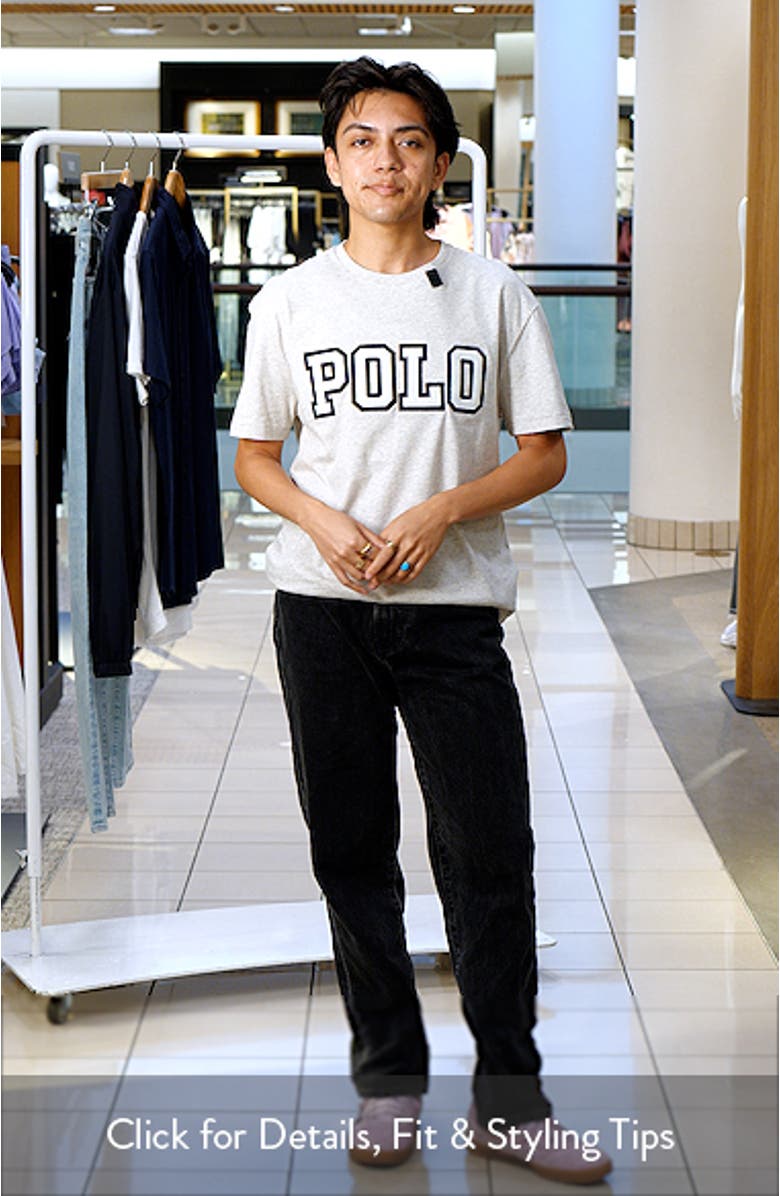 Classic Fit Logo Cotton Jersey T-Shirt, sales video thumbnail