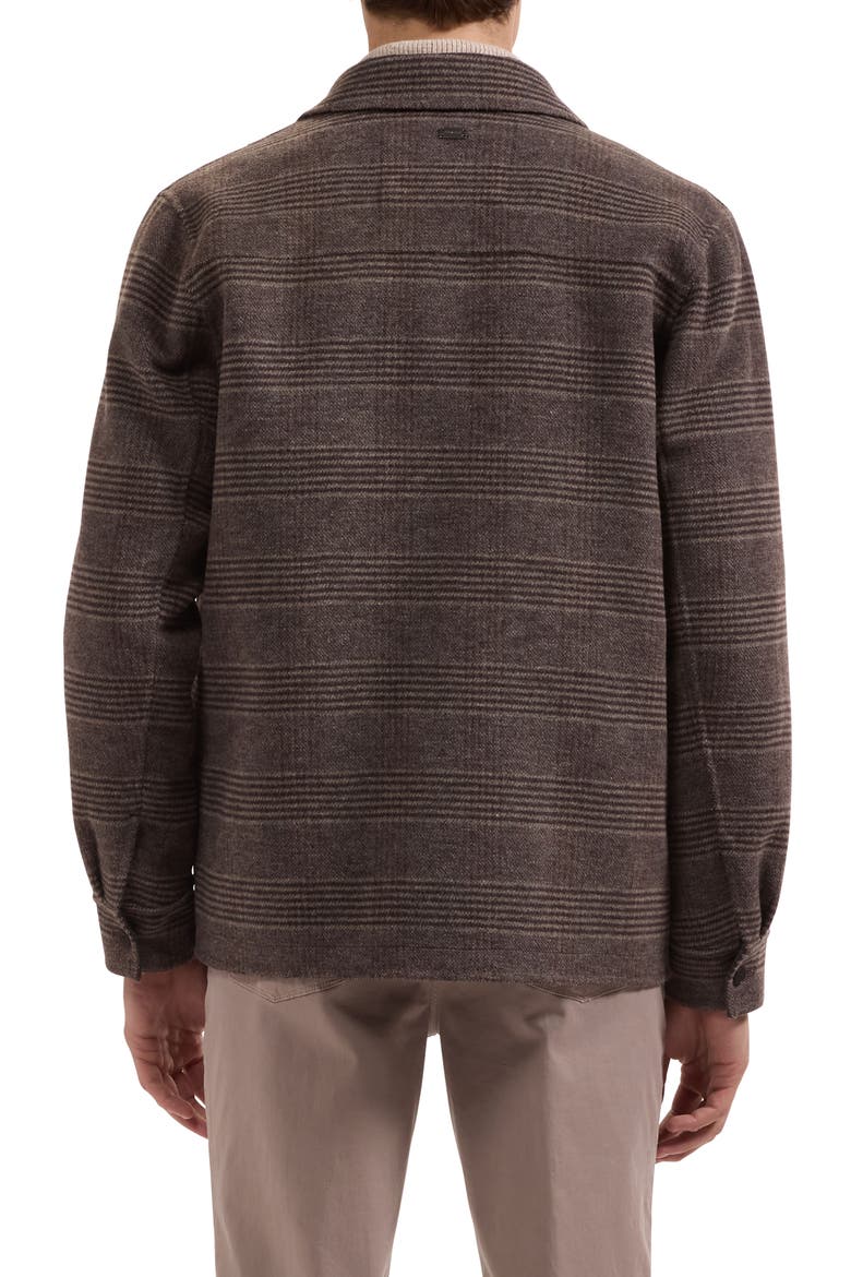 Wool Blend Blouson Jacket, Alternate, color, TRUFFLE