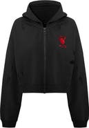 PCFG Cotton Destroyed Zip Up Hoodie