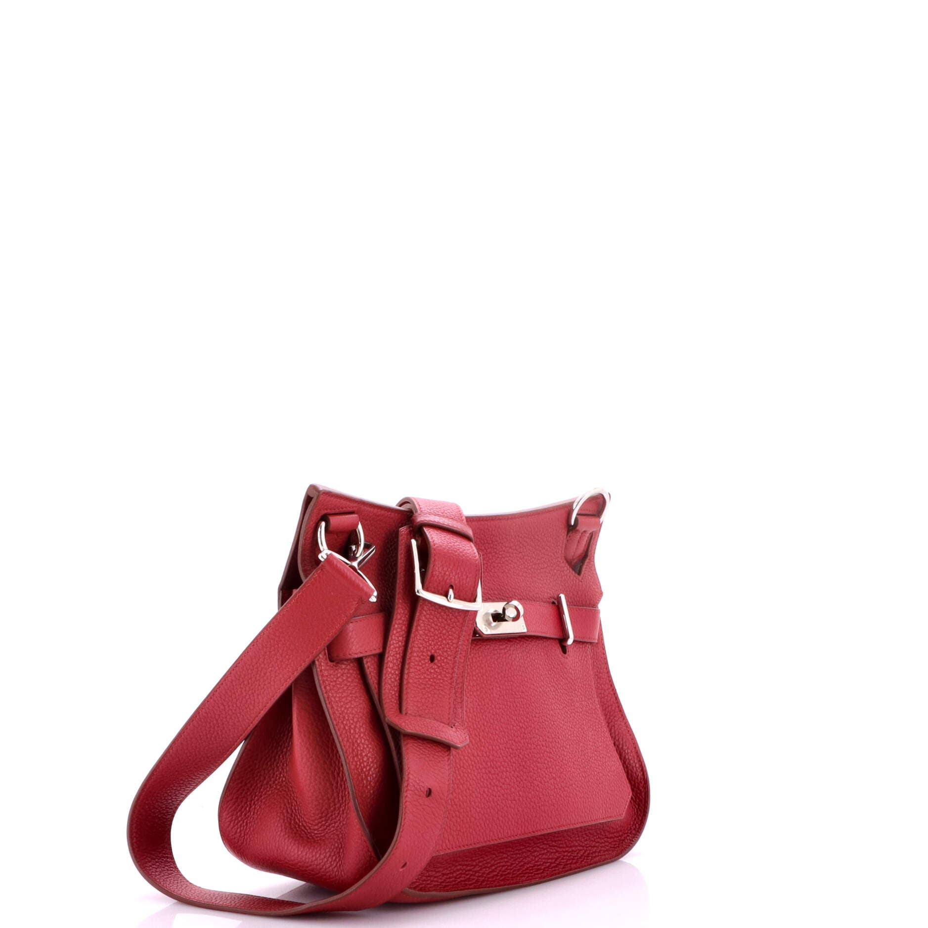 Pre-Owned Hermes Jypsiere Bag Clemence 31, Alternate, color, Rubis