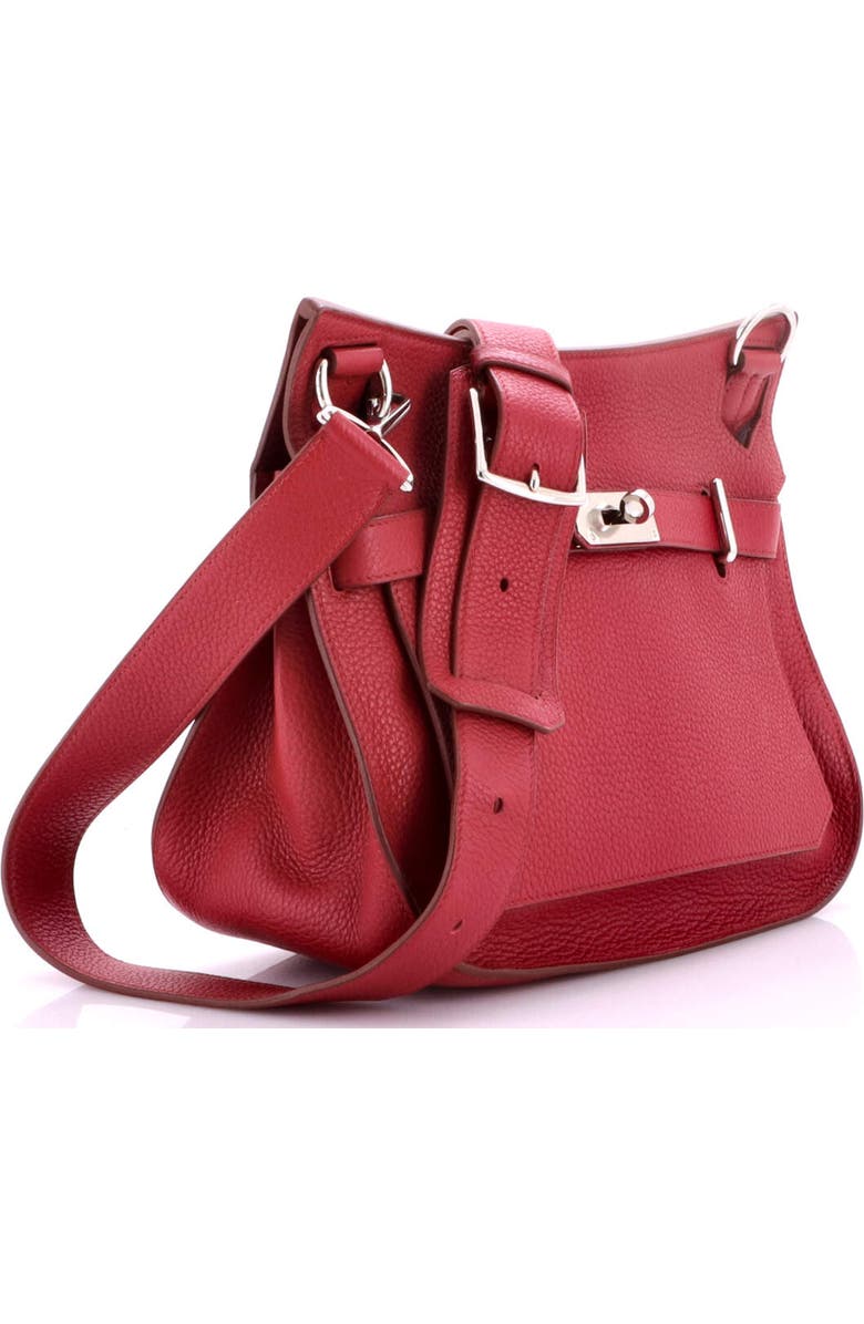 Pre-Owned Hermes Jypsiere Bag Clemence 31, Alternate, color, Rubis