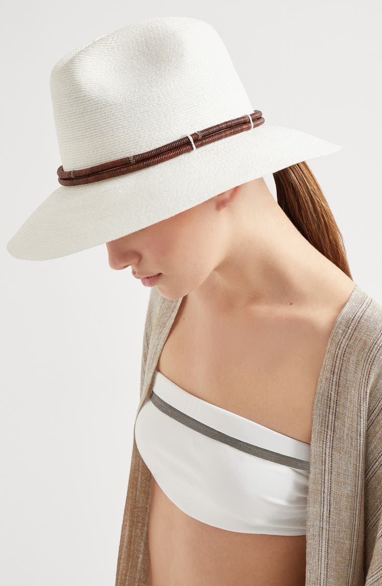 Brunello Cucinelli Fedora with monili, Alternate, color, 