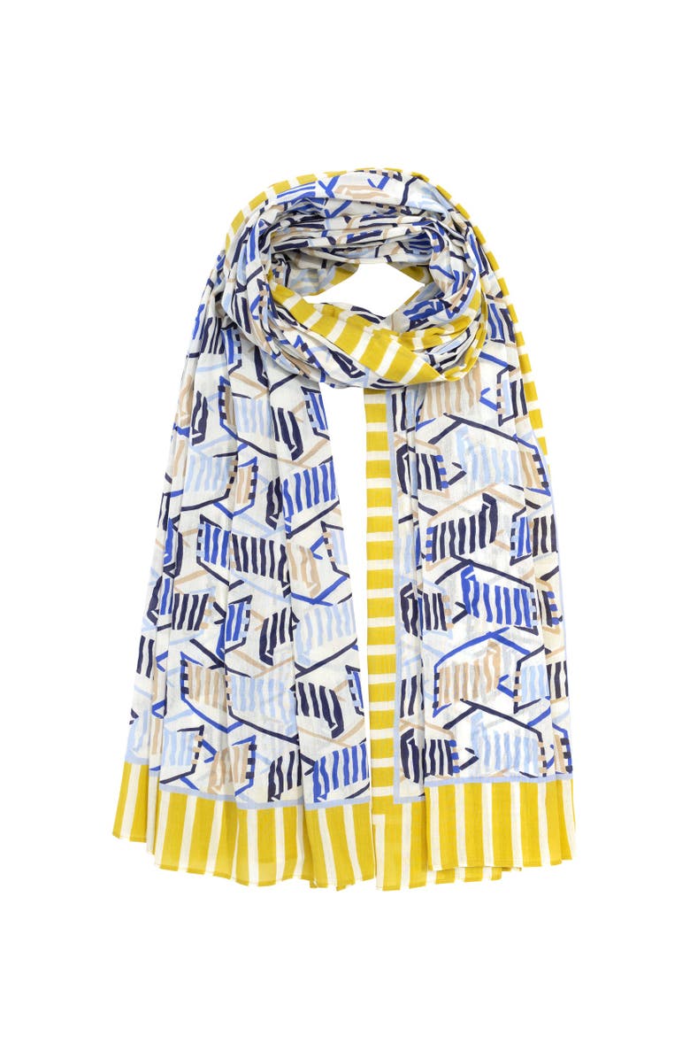 Echo Beach Lounge Sarong, Alternate, color, Ultramarine