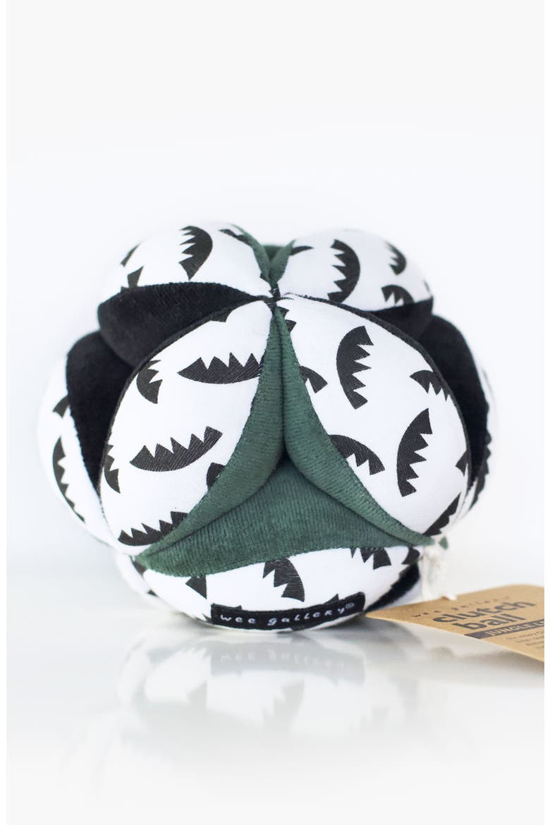 Montessori Clutch Ball, Alternate, color, Jungle Leaves
