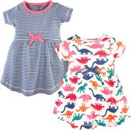 Touched by Nature Organic Cotton Short-Sleeve and Long-Sleeve Dresses