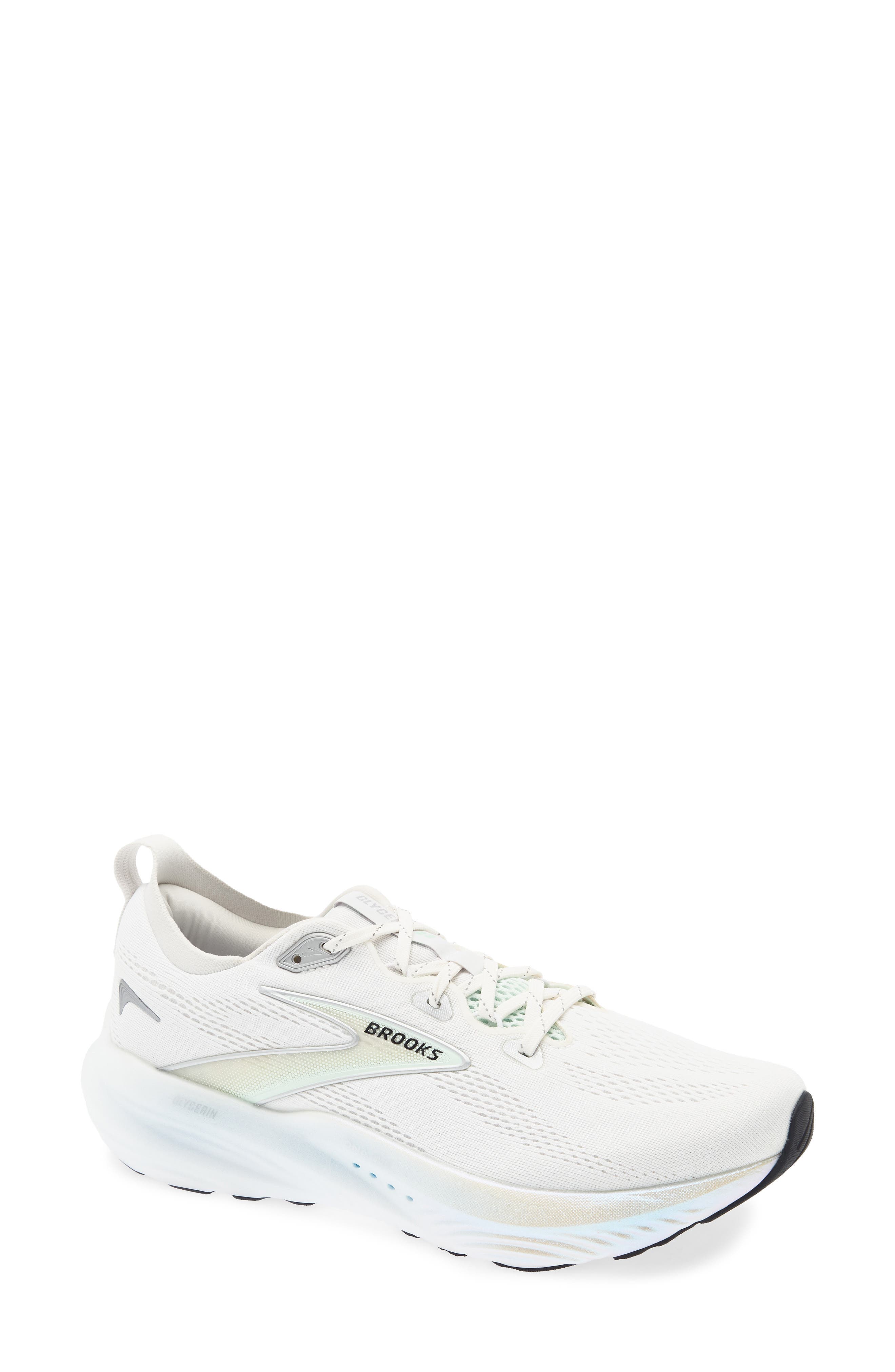 Glycerin 22 Running Shoe, Main, color, PEARLIZED WHITE/BAY
