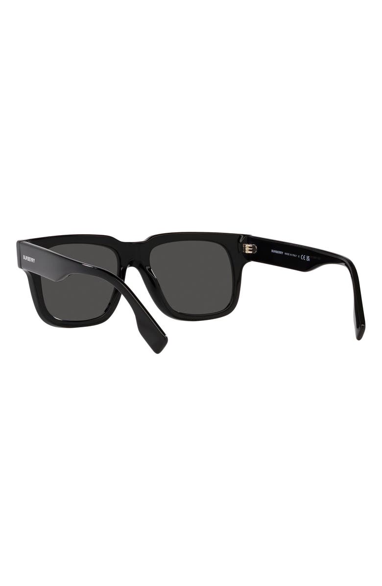 Burberry Hayden 54mm Rectangular Sunglasses, Alternate, color,