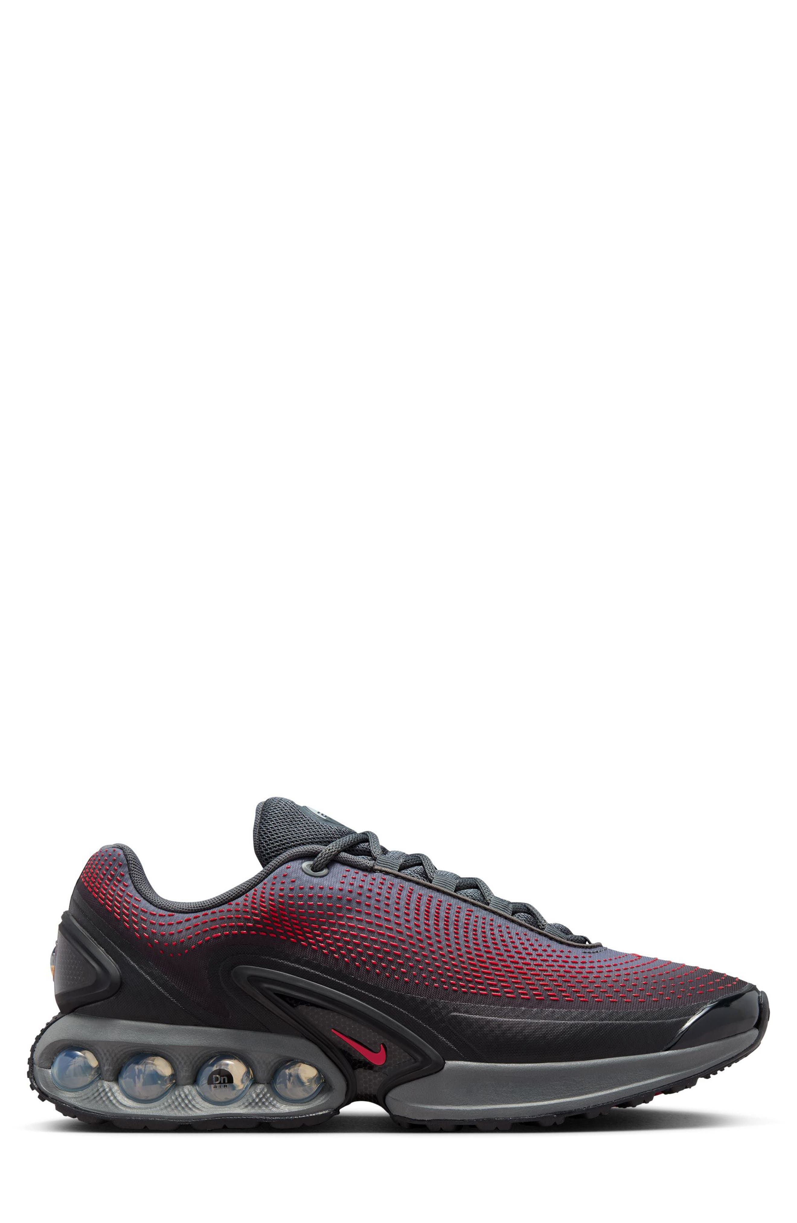 Nike Air Max Dn Sneaker, Alternate, color, Black/ University Red