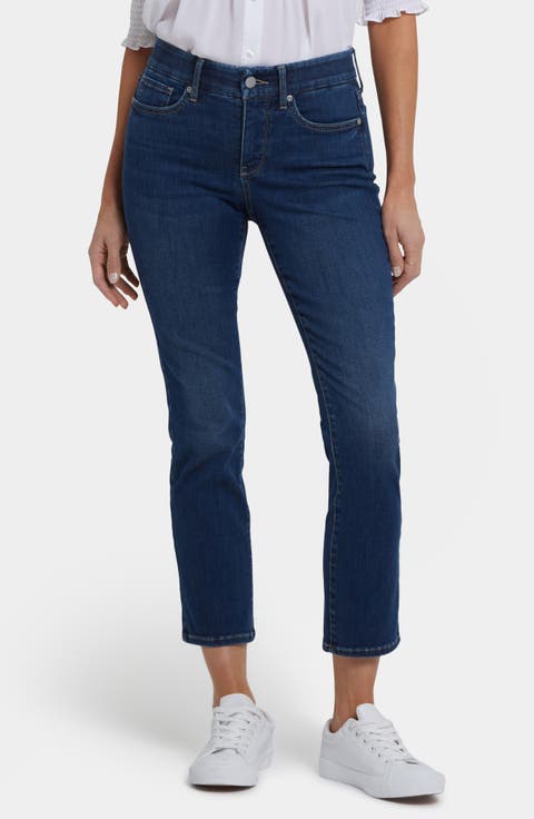 Sheri Waist Match Ankle Slim Jeans