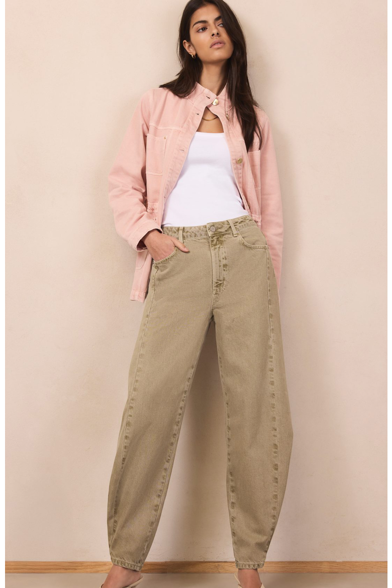Balloon Popper Jeans, Alternate, color, Khaki
