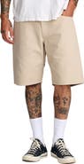 RVCA Dayshift Relaxed Fit Five-Pocket Shorts