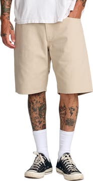 RVCA Dayshift Relaxed Fit Five-Pocket Shorts