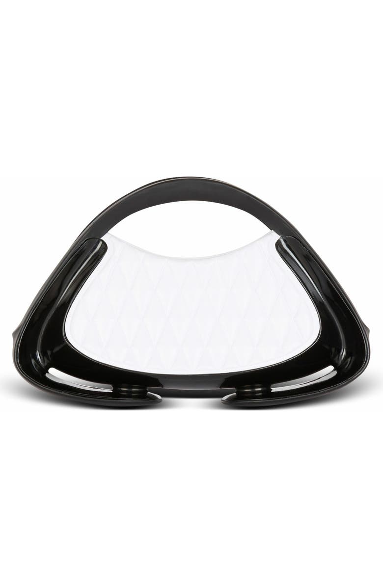 Balmain Two-Tone Quilted Small Jolie Madame Bag, Alternate, color,