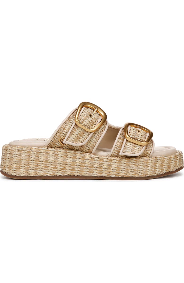 Sam Edelman Nerissa Two-Strap Platform Sandal, Alternate, color, Dark Natural