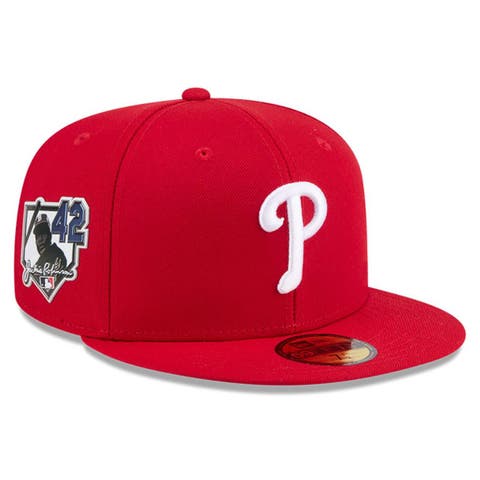 Men's New Era Red Philadelphia Phillies 2026 Jackie Robinson Day 59FIFTY Fitted Hat