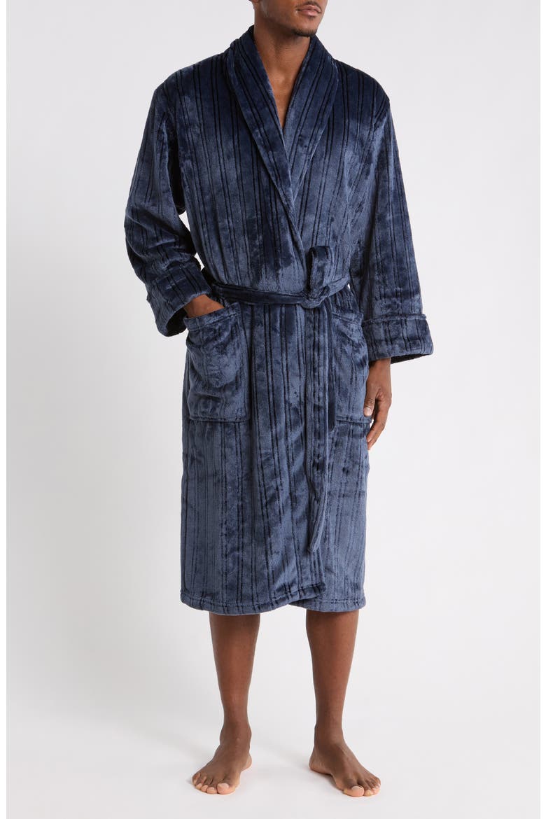 Belted Robe, Main, color, NAVY