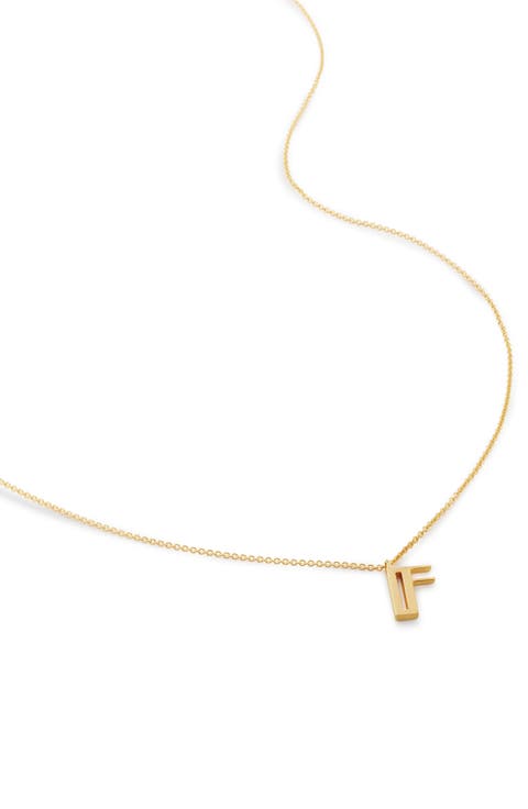 Initial Pendant Necklace