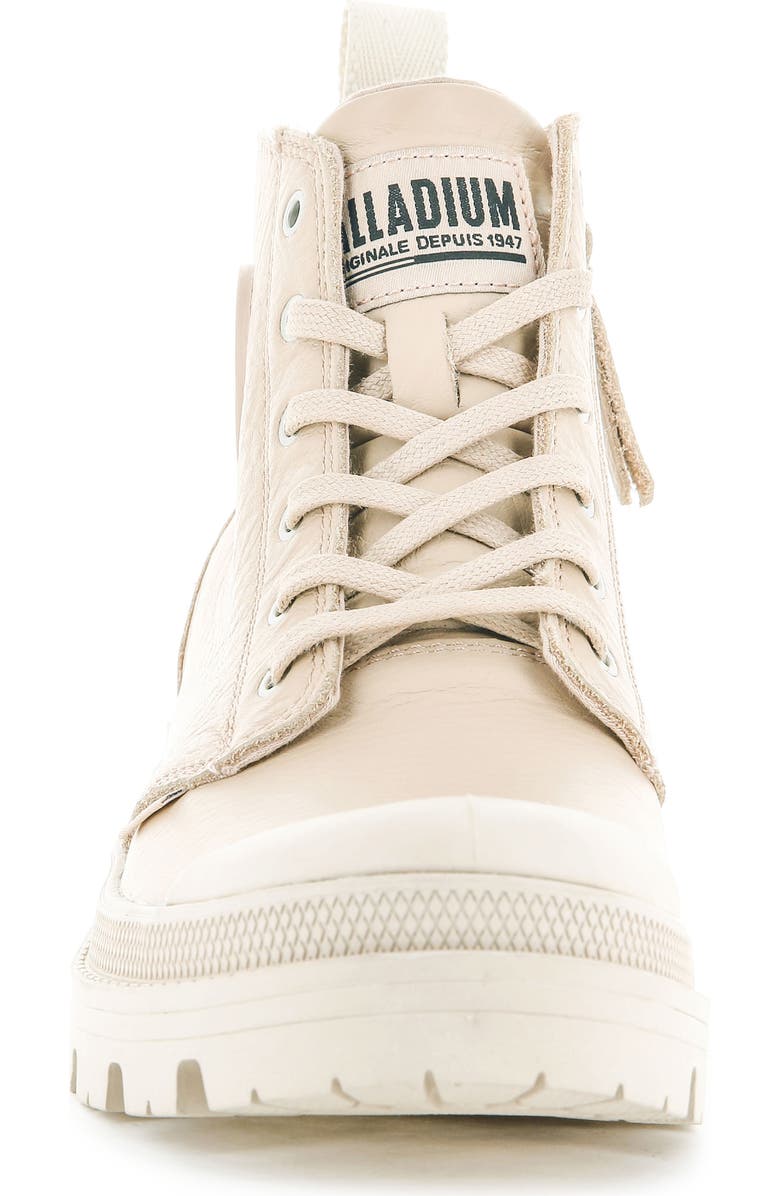 Palladium Pallabase Leather Bootie, Alternate, color, Tan Dust