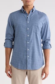 Rodd & Gunn Check Twill Long Sleeve Button-Down Shirt