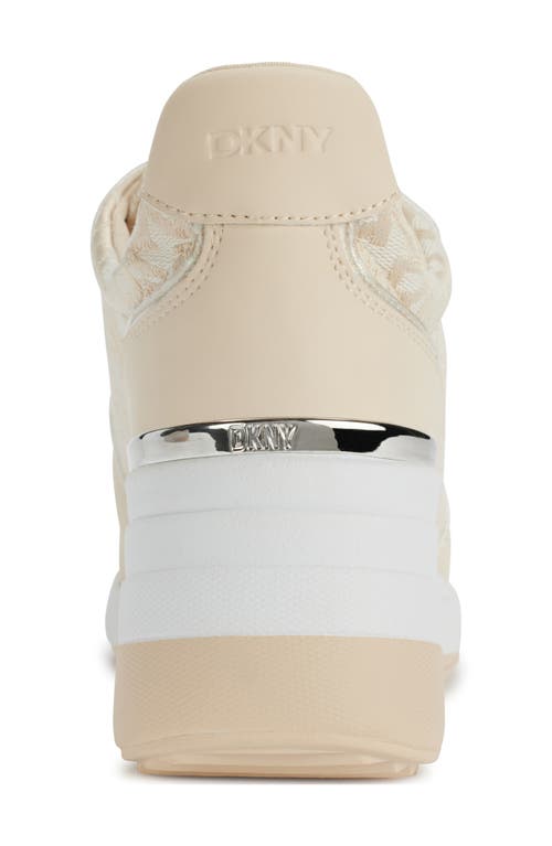 DKNY DKNY KAMAY WEDGE SNEAKER