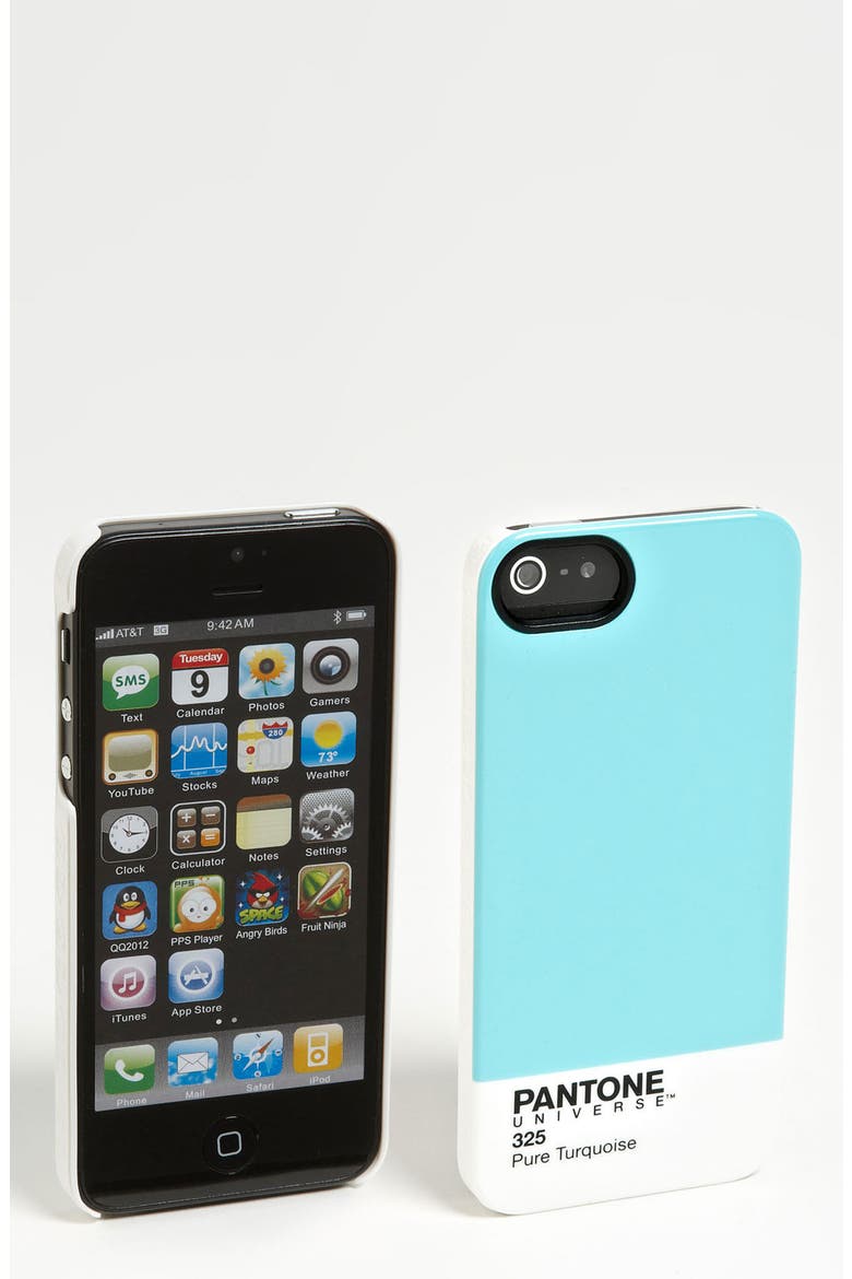 'Pantone® Universe' iPhone 5 Case, Main, color, PURE TURQUOISE