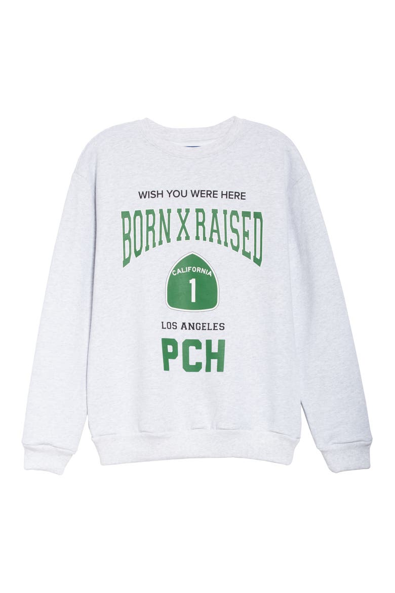 PCH 1 Crewneck Sweatshirt (Nordstrom Exclusive), Main, color, HEATHER GREY