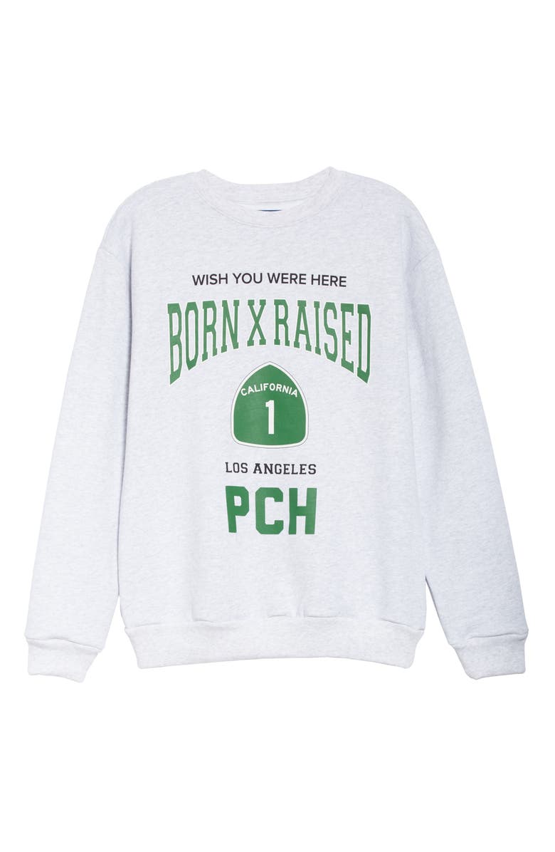 Born x Raised PCH 1 Crewneck Sweatshirt, Main, color,