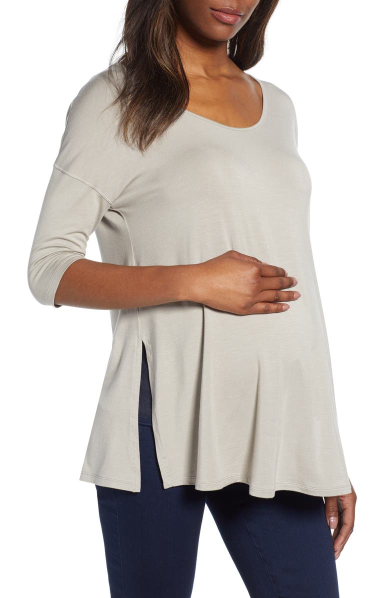Isabella Oliver Maternity Yoga Top, Main, color,
