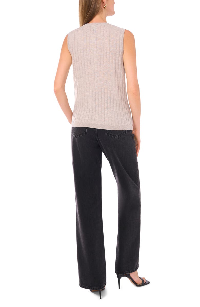 Halogen<sup>®</sup> Button Sweater Tank, Alternate, color, Warm Grey