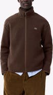 Lacoste High Neck High Pile Fleece Jacket